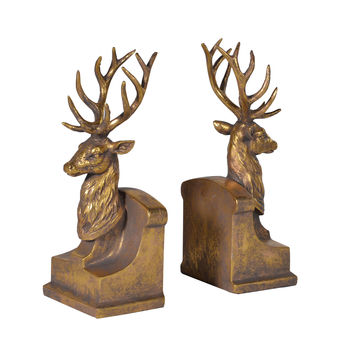 Pair Of Stags Bookends, 2 of 4