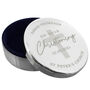 Personalised Christening Round Trinket Box, thumbnail 2 of 3
