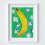 Banana Food Art Print Kitchen Fruit Poster, thumbnail 10 of 12