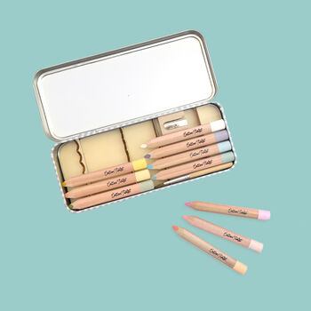 Pastel Watercolour Pencils Set, 7 of 8