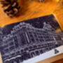 London Christmas Cards Illustrated Festive Pack Of Five, thumbnail 9 of 9