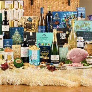 The Ultimate Christmas Hamper Basket, 3 of 5