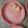 Personalised Terracotta Trinket Dish, thumbnail 1 of 9