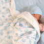 Personalised Elephant Comforter And Animal Sherpa Blanket Set, thumbnail 3 of 12