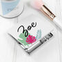 Personalised Tropical Compact Mirror, thumbnail 1 of 12