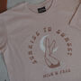 Womens 'Sunrise To Sunset' Rose Pink T Shirt, thumbnail 4 of 5