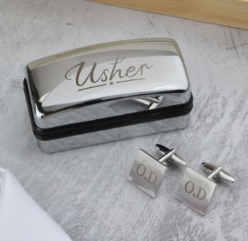 Personalised Wedding Party Cufflinks, 2 of 5