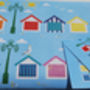 Beachhut Wrapping Paper, Summer Gift Wrap, thumbnail 1 of 4