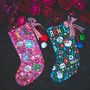 Personalised Hand Painted Christmas Stocking, thumbnail 1 of 12