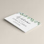 Watercolour Eucalyptus Personalised Wedding Welcome Sign, thumbnail 3 of 4