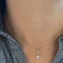 Sterling Silver Shining Star Necklace, thumbnail 3 of 4