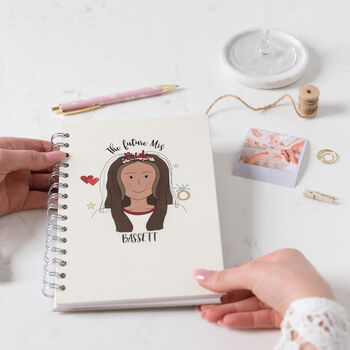 Personalised The Future Bride To Be Planning Notebook, 3 of 11