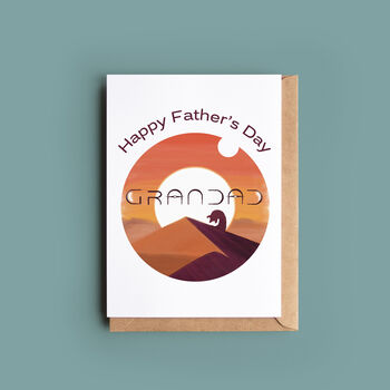 Dune Dad, Daddy Or Grandad Father's Day Card, 3 of 4