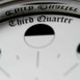 Handmade Classic Moon Phase Clock In Chrome, thumbnail 8 of 9