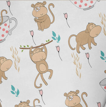 Monkeys Wrapping Paper Roll Or Folded, 2 of 2