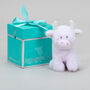 Personalised Mini Baby Pink Collectible Highland Cow Soft Toy, Gift Boxed, thumbnail 6 of 11