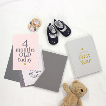 Personalised Baby Milestone And Memory Cards, 2 of 8