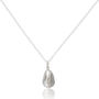 Moka Silver Shell Pendant Necklace, thumbnail 3 of 4