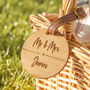 Personalised Wicker Bottle Carrier – Couples’ Gift, thumbnail 3 of 9