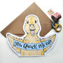 Cute Duckling 'You Quack Me Up' Card, thumbnail 1 of 4