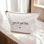 You've Got This Canvas Pouch, thumbnail 1 of 2