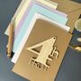 Personalised 4th Fruit Wedding Meaning Anniversary Card, thumbnail 2 of 12
