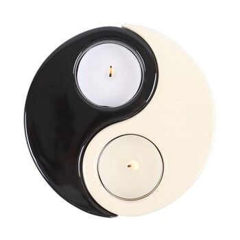 Yin Yang Tealight Candle Holder, 4 of 4