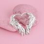 Luckenbooth Heart Sterling Silver Brooch, thumbnail 1 of 3