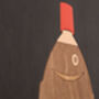 Soy Sauce Fish Bottle Wooden Wall Art, thumbnail 6 of 8