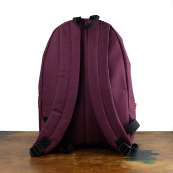 Hoy Daily Backpack Burgundy, 3 of 5