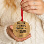 Personalised Remembrance Pet Christmas Bauble, thumbnail 1 of 8