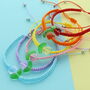 Personalised Macrame Tulip Flower Bracelet, thumbnail 1 of 9