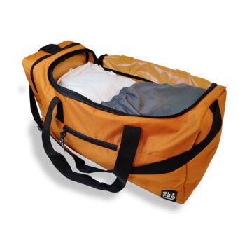40 Litre Orange Holdall/Duffle Bag, 4 of 4