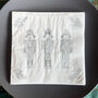 Elegant Silver Nutcracker Christmas Paper Napkins 20 Pack, thumbnail 6 of 7