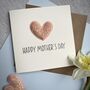 Personalised Happy Mother's Day 3D Heart Card, thumbnail 1 of 5