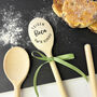 Personalised Best Cake/Biscuits Wooden Spoon, thumbnail 2 of 4