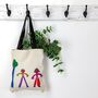 Personalised Child's Drawing Canvas Bag, thumbnail 4 of 10
