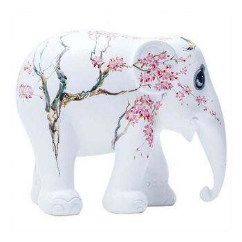 One Hundred Flowers Hand Painted Limited 10cm Elephant, 2 of 12