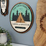 Personalised Family Adventure Wooden Print, thumbnail 5 of 6