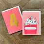 Mini Happy Birthday Cupcake Card, thumbnail 3 of 5