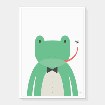 Green Frog Print, 4 of 6