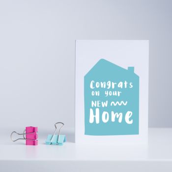 Congratulations On Your New Home Card, 2 of 3