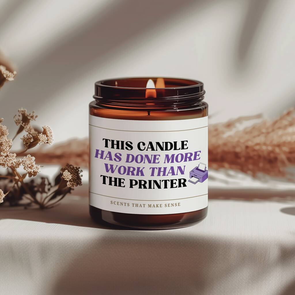 Corporate Candle Funny Colleague Gifts, 1 of 4
