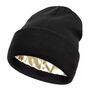 Chemo Headwear Wooly Beanie Hat Satin Lined, thumbnail 10 of 11