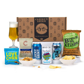 Alcohol Free Craft Beer And Snack Gift Set, 2 of 7