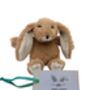 Happy Easter Brown Bunny And Gift Card And Gift Box, thumbnail 7 of 8