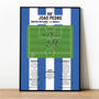 Joao Pedro Europa League 2023 Brighton Print, thumbnail 1 of 2