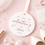 Last Valentines As A Miss Stars Design Bottle Tag Gift, thumbnail 1 of 12