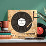 Personalised Record Print On Wood, thumbnail 4 of 5