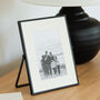 Black Fine Easel Photo Frame, thumbnail 3 of 6
